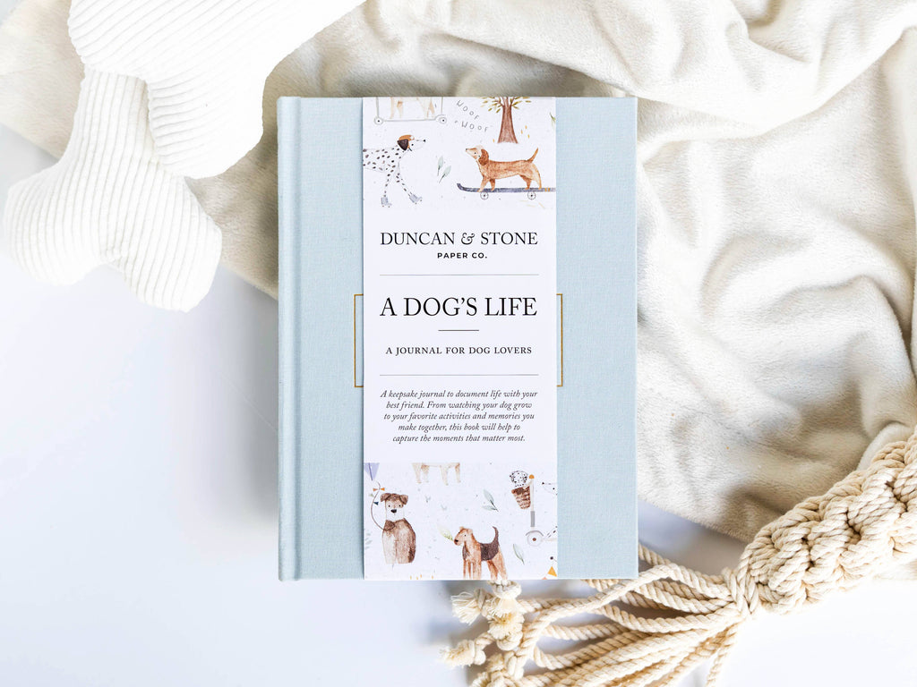 Dog Memory Book and Puppy Keepsake Journal