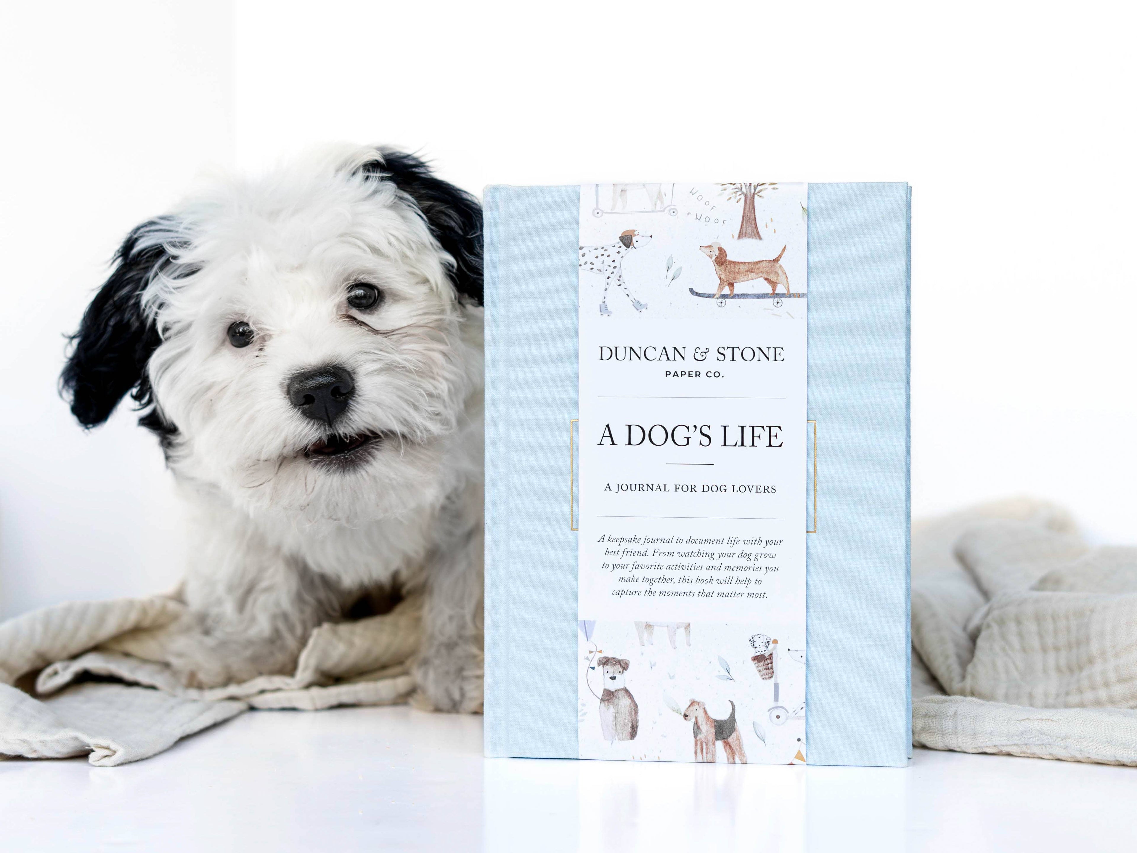 Dog Memory Book and Puppy Keepsake Journal