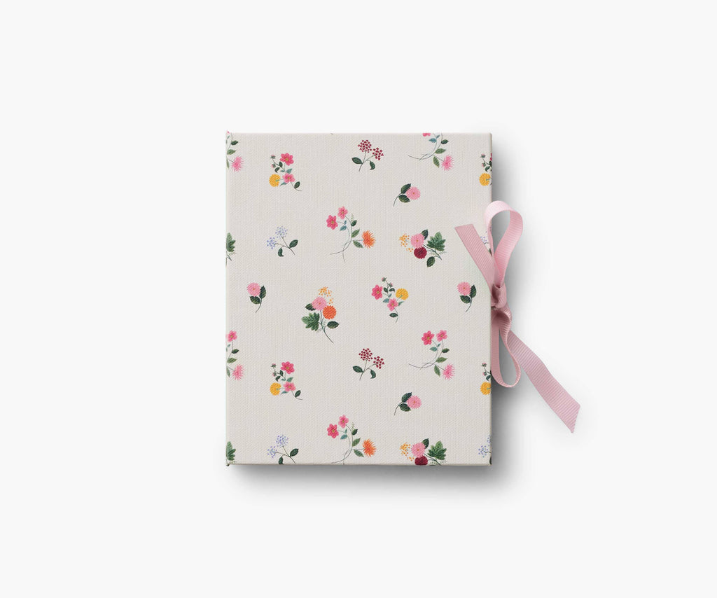 Ditsy Dahlia Folio Paper Wrapped Picture Frame