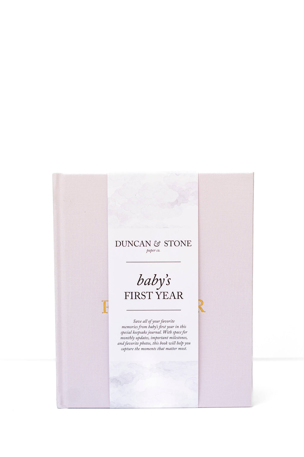 Baby's First Year Memory Book & Photo Album