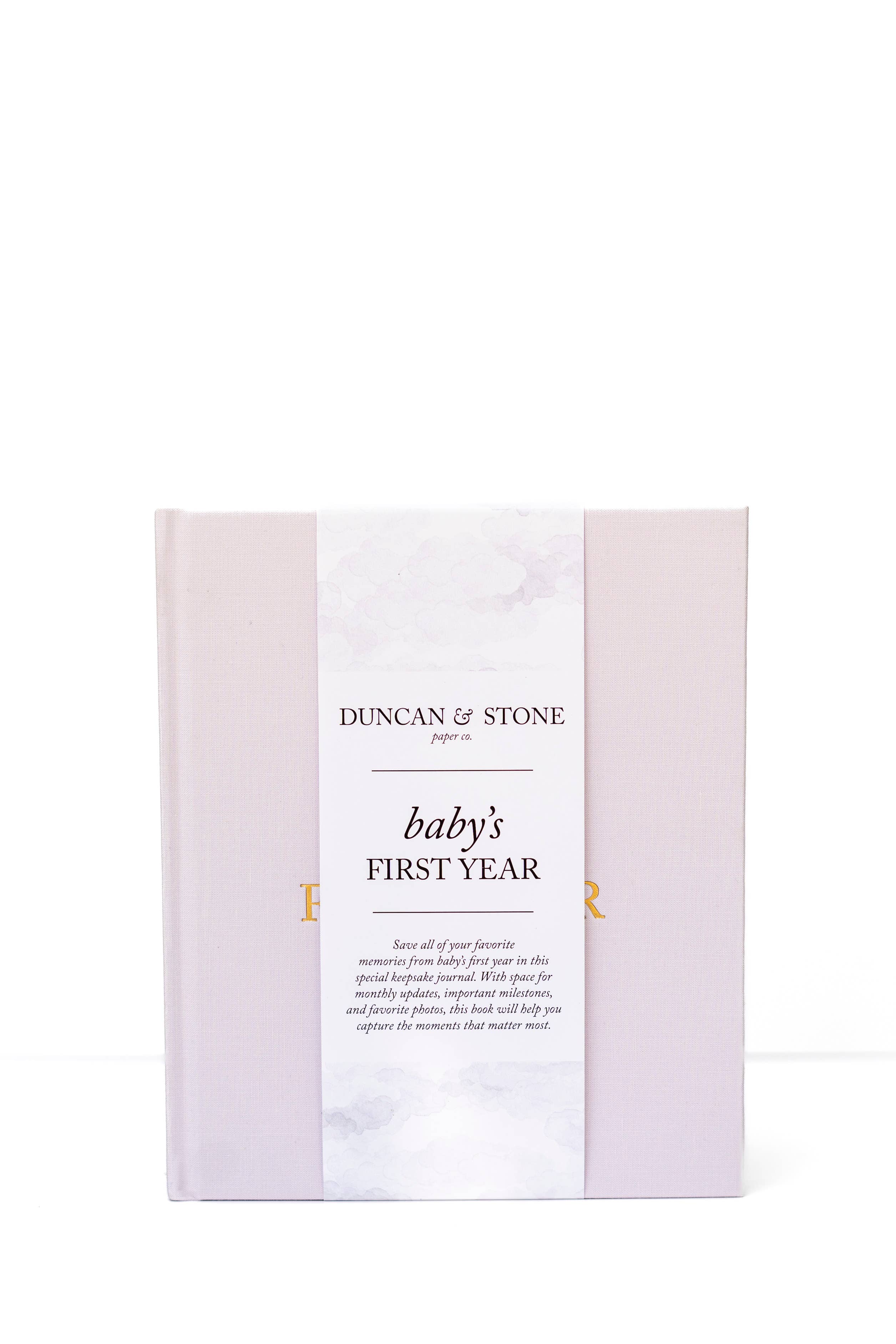 Baby's First Year Memory Book & Photo Album