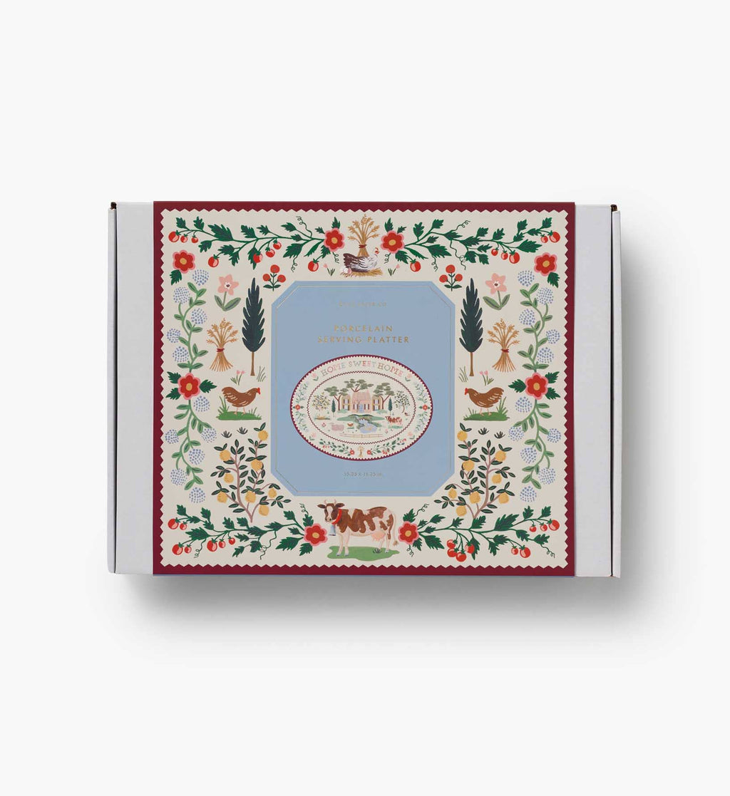 Home Sweet Home Large Porcelain Serving Platter