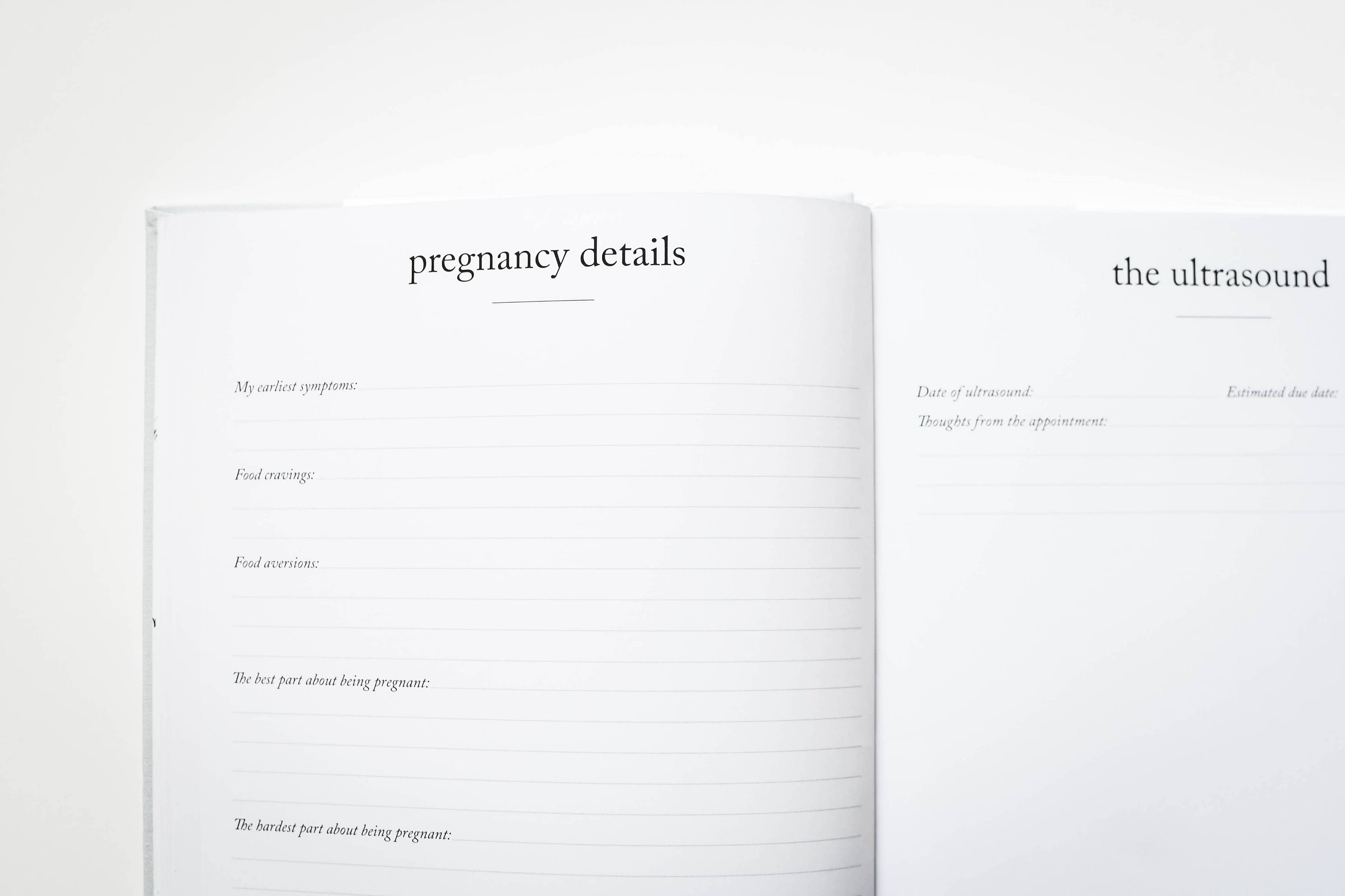 Baby's First Year Memory Book & Photo Album